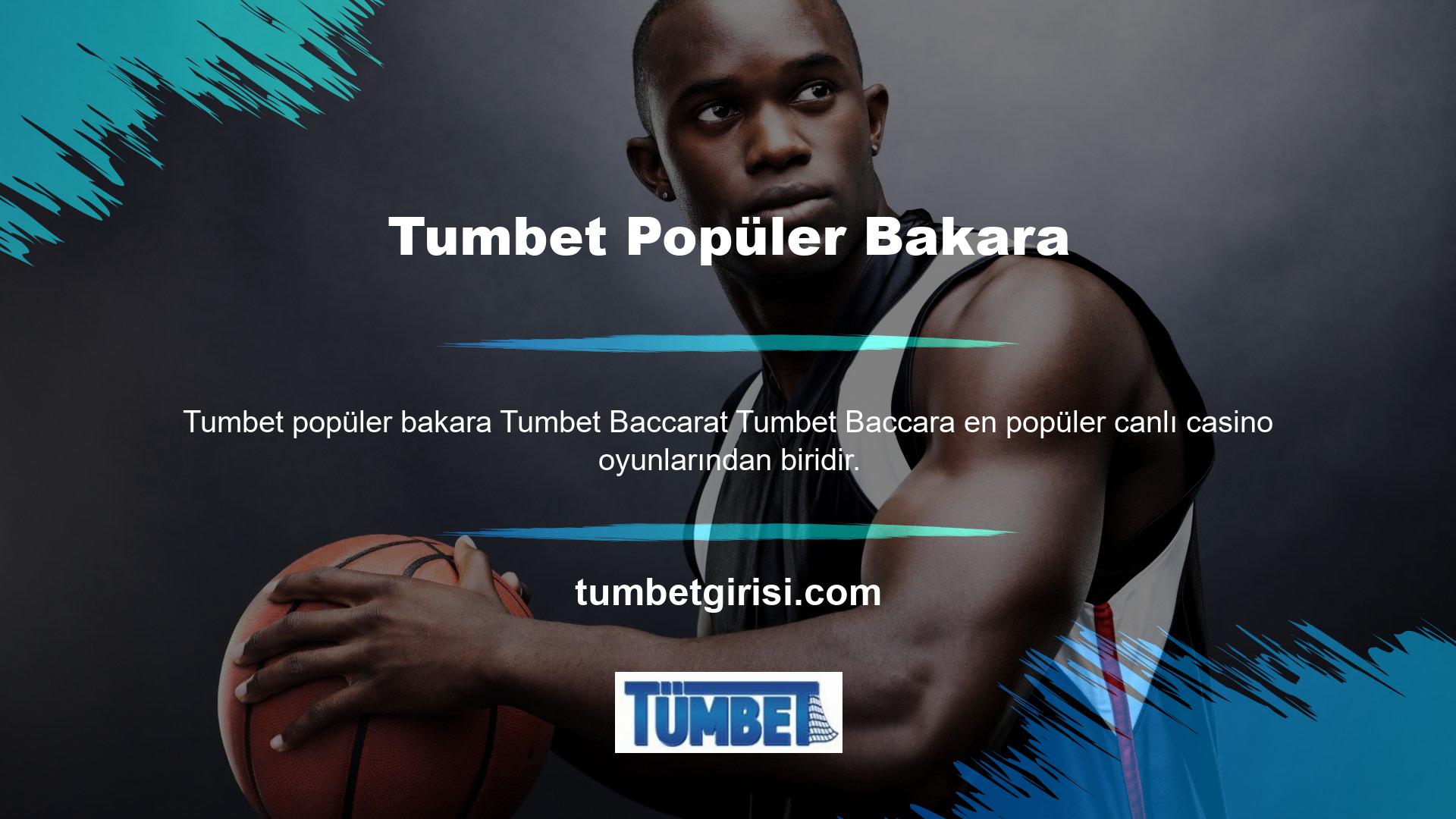 Tumbet Casino'yu satın alarak Baccarat oyunlarında büyük ödüller kazanma fırsatınız olacak